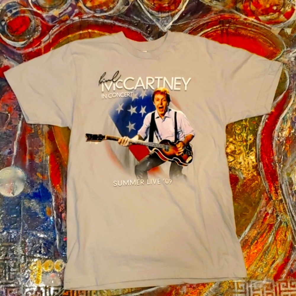 American Apparel Paul McCartney concert tee